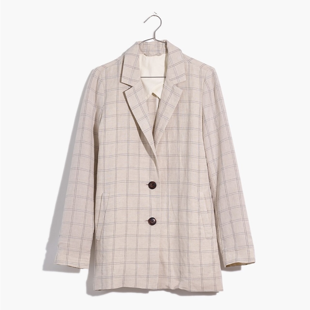 Madewell Dorset Blazer in Windowpane